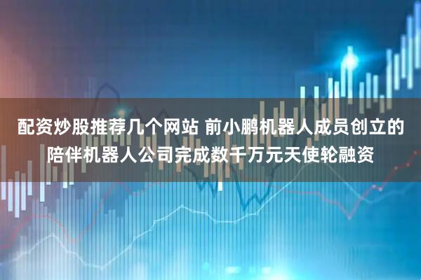 配资炒股推荐几个网站 前小鹏机器人成员创立的陪伴机器人公司完成数千万元天使轮融资